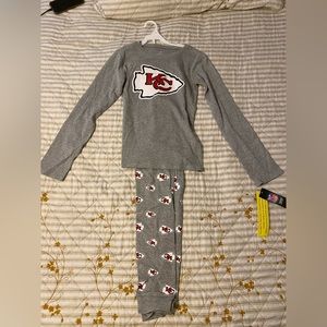 Kansas City Chiefs Kids Pajamas Size L 14/16